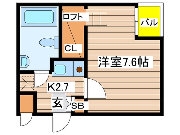 コンフォ－ト泉の物件間取画像